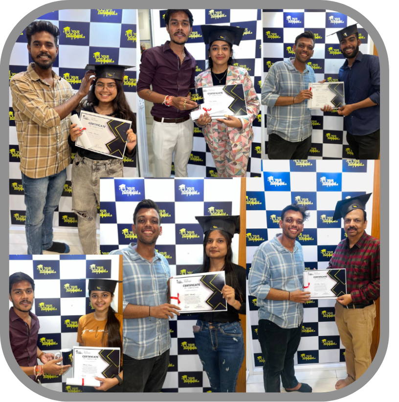 Yourpaathshaala digital marketing course Students - Yourpaathshaala Raipur pachpedi naka 492001.