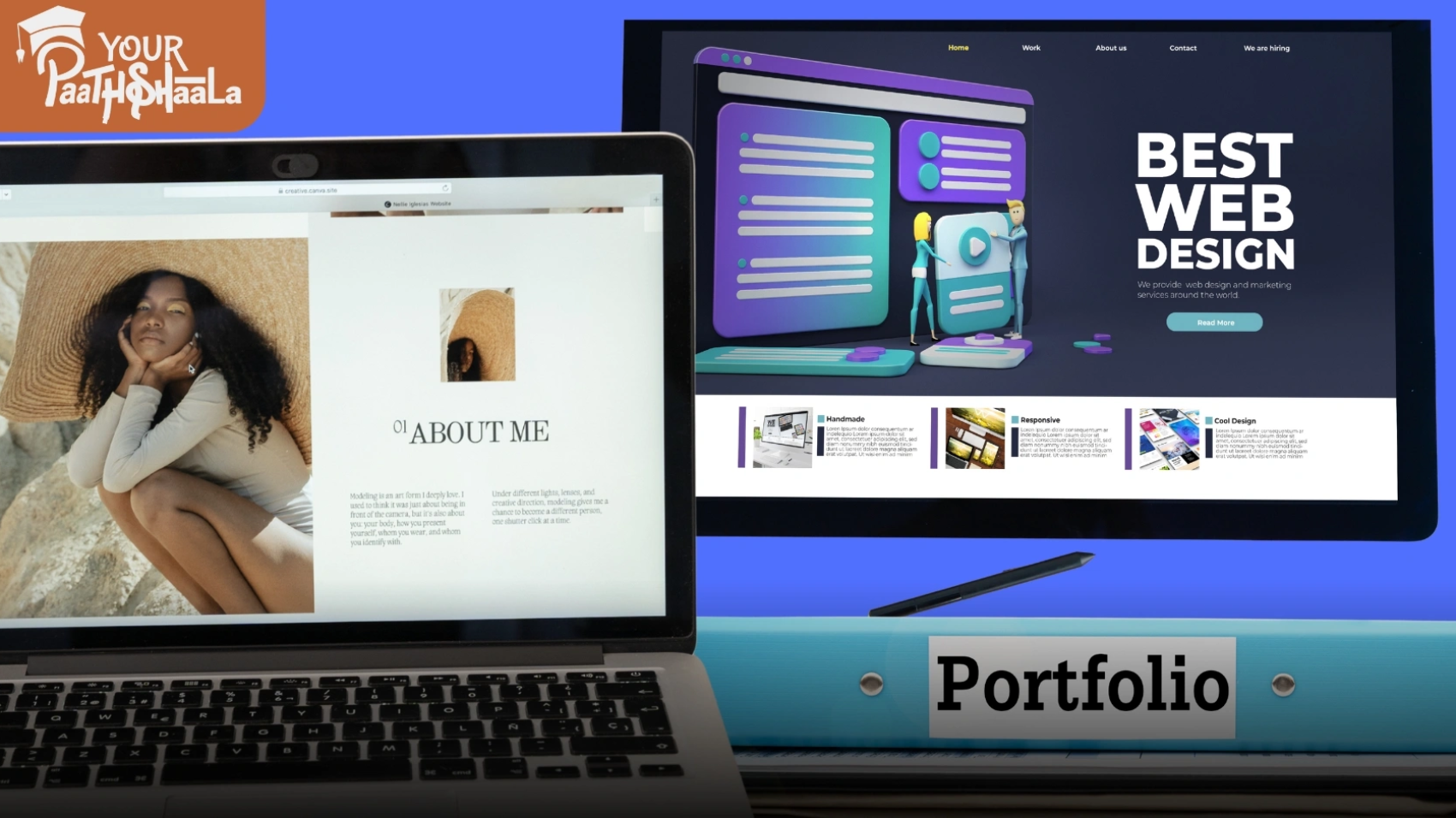how to create a portfolio website for freelancing - digital marketing classes in raipur.