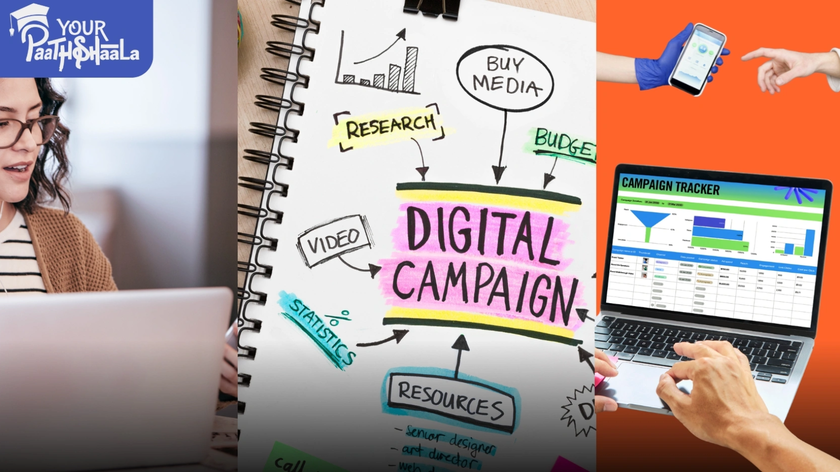 How to Manage Digital Campaigns Like a Pro in 2025 - YourPaathshaala Digital Marketing Course in Raipur.
