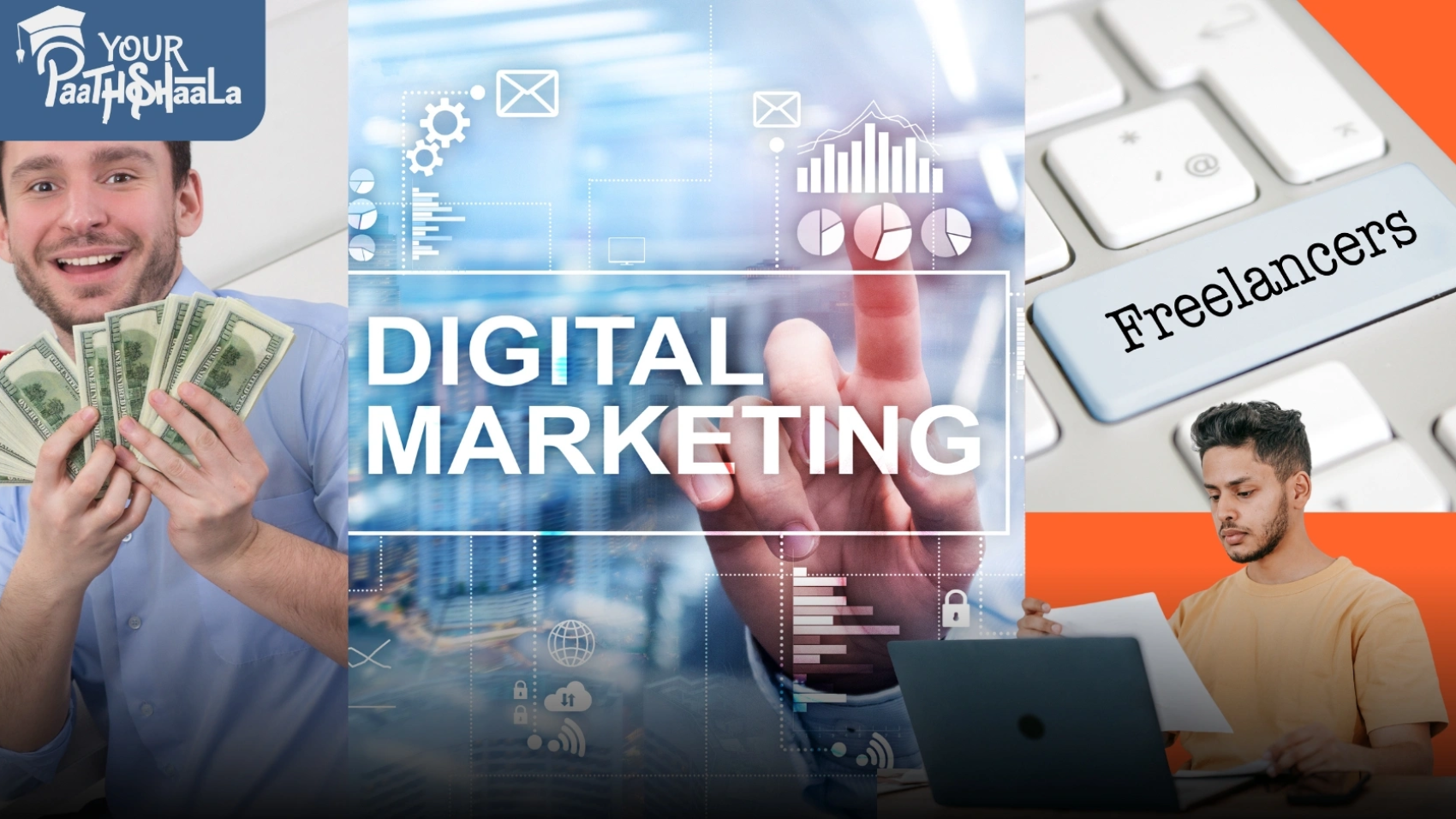 How to Start Freelancing in Digital Marketing with No Skills in 2025 - YourPaathshaala Digital Marketing course in raipur.